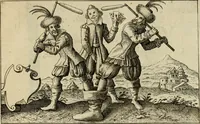 An illustration from Le centre de l'amour : decouvert soubs divers emblesmes galans et facetieux (1687)