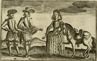 An illustration from Le centre de l'amour : decouvert soubs divers emblesmes galans et facetieux (1687)