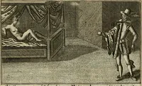 An illustration from Le centre de l'amour : decouvert soubs divers emblesmes galans et facetieux (1687)
