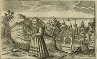 An illustration from Le centre de l'amour : decouvert soubs divers emblesmes galans et facetieux (1687)