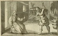 An illustration from Le centre de l'amour : decouvert soubs divers emblesmes galans et facetieux (1687)