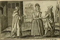 An illustration from Le centre de l'amour : decouvert soubs divers emblesmes galans et facetieux (1687)