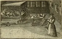 An illustration from Le centre de l'amour : decouvert soubs divers emblesmes galans et facetieux (1687)