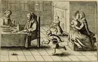 An illustration from Le centre de l'amour : decouvert soubs divers emblesmes galans et facetieux (1687)