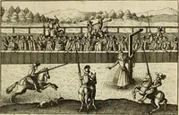 An illustration from Le centre de l'amour : decouvert soubs divers emblesmes galans et facetieux (1687)