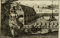 An illustration from Le centre de l'amour : decouvert soubs divers emblesmes galans et facetieux (1687)