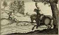 An illustration from Le centre de l'amour : decouvert soubs divers emblesmes galans et facetieux (1687)
