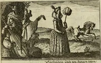 An illustration from Le centre de l'amour : decouvert soubs divers emblesmes galans et facetieux (1687)