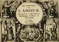 An illustration from Le centre de l'amour : decouvert soubs divers emblesmes galans et facetieux (1687)