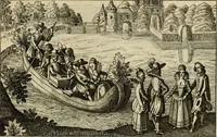 An illustration from Le centre de l'amour : decouvert soubs divers emblesmes galans et facetieux (1687)