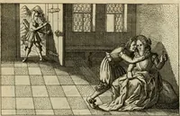 An illustration from Le centre de l'amour : decouvert soubs divers emblesmes galans et facetieux (1687)
