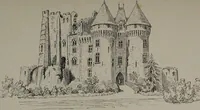 An illustration from Le chateau féodal de Saint-Jean à Nogent-le-Rotrou : ses transformations dans le cours des siècles (1912)