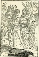 An illustration from Le chevalier délibéré (1898)