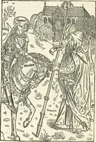 An illustration from Le chevalier délibéré (1898)