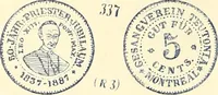 Picture 15 of 61 from Le collectionneur illustré des monnaies canadiennes. Premier supplement annuel, juin 1892 (1892), leaf 11