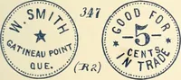 An illustration from Le collectionneur illustré des monnaies canadiennes. Premier supplement annuel, juin 1892 (1892)