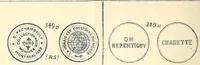 An illustration from Le collectionneur illustré des monnaies canadiennes. Premier supplement annuel, juin 1892 (1892)