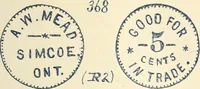 An illustration from Le collectionneur illustré des monnaies canadiennes. Premier supplement annuel, juin 1892 (1892)