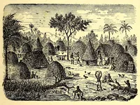 An illustration from Le Congo français illustré : géographie, ethnographie et histoire générale des découvertes dan le Bassin du Congo (1890)