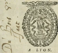 An illustration from Lecons catholiqves svr les doctrines de l'eglise Divisees en trois parties ... (1583)