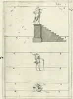An illustration from Leçons de perspective positive (1676)