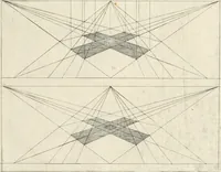 An illustration from Leçons de perspective positive (1676)