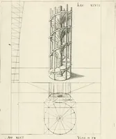 An illustration from Leçons de perspective positive (1676)