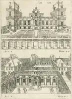 An illustration from Leçons de perspective positive (1676)