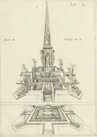 An illustration from Leçons de perspective positive (1676)