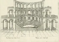 An illustration from Leçons de perspective positive (1676)