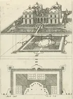 An illustration from Leçons de perspective positive (1676)