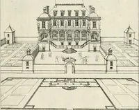 An illustration from Leçons de perspective positive (1676)