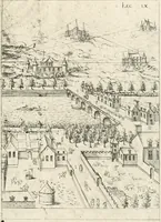An illustration from Leçons de perspective positive (1676)
