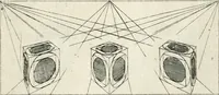 An illustration from Leçons de perspective positive (1676)
