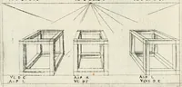 An illustration from Leçons de perspective positive (1676)