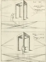 An illustration from Leçons de perspective positive (1676)