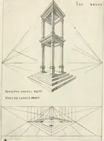 An illustration from Leçons de perspective positive (1676)
