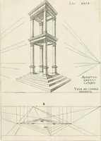 An illustration from Leçons de perspective positive (1676)