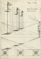 An illustration from Leçons de perspective positive (1676)