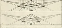 An illustration from Leçons de perspective positive (1676)