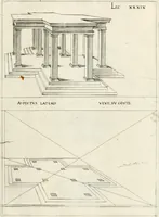 An illustration from Leçons de perspective positive (1676)