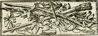 An illustration from Le corone del merito solennemente distribuite sul Campidoglio il dì 19. aprile MDCCIII. dall'Accademia del disegno : presedendo Carlo Maratti, celebre dipintore (1703)