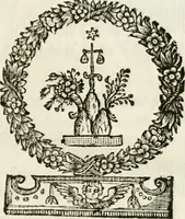 An illustration from Le corone del merito solennemente distribuite sul Campidoglio il dì 19. aprile MDCCIII. dall'Accademia del disegno : presedendo Carlo Maratti, celebre dipintore (1703)