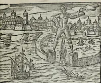Picture 4 of 7 from Le cose marauigliose dell' alma citta di Roma : doue si tratta delle chiese, stationi, reliquie & corpi santi : et di diuersi maritaggi di pouere zitelle, che si fanno : con la guida romana, che insegna facilmente a' forastieri di ritrouare le cose più notabili di Roma : i nomi de' sommi pontefici, imperatori & altri principi christiani : con le principali poste d'Italia : di nuo[u]o corrette, ampliate & ornate di bellissime figure : con vn' aggiunta di tutte le cose fatte da Clemente VIII. e da Paolo V. fel. mem. : le sette merauiglie del mondo, & altre cose notabili (1636), leaf 107