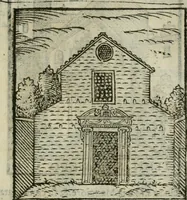 An illustration from Le cose maravigliose dell'alma citta di Roma : anfiteatro del mondo (1600)