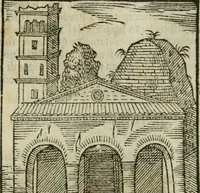 An illustration from Le cose maravigliose dell'alma citta di Roma : anfiteatro del mondo (1600)