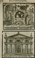 Picture 142 of 203 from Le cose maravigliose dell'alma citta di Roma : anfiteatro del mondo (1600), leaf 235