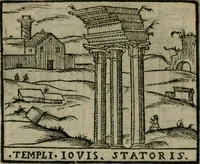 An illustration from Le cose maravigliose dell'alma citta di Roma : anfiteatro del mondo (1600)