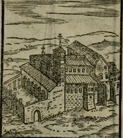 An illustration from Le cose maravigliose dell'alma citta di Roma : anfiteatro del mondo (1600)