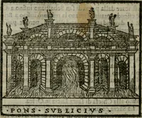 An illustration from Le cose maravigliose dell'alma citta di Roma : anfiteatro del mondo (1600)